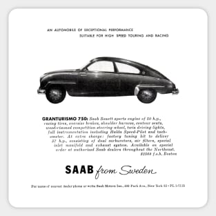 SAAB 96 - advert Sticker